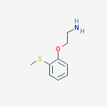 Structure of 2-[2-(Methylthio)phenoxy]ethylamine