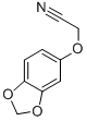 Structure of (1,3-BENZODIOXOL-5-YLOXY)ACETONITRILE