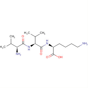 L-Lysine, L-valyl-L-valyl-结构式