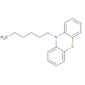 10H-Phenothiazine, 10-hexyl-结构式