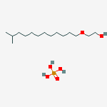 Structure of Poly(oxy-1,2-ethanediyl), .alpha.-isotridecyl-.omega.-hydroxy-, phosphate