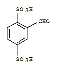 Structure of 2-Formyl-1,4-benzenedisulfonic acid