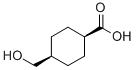 Chemical structure of CIS-4-(HYDROXYMETHYL)CYCLOHEXANECARBOXYLIC ACID