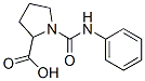 Structure of 1-(ANILINOCARBONYL)PYRROLIDINE-2-CARBOXYLIC ACID