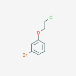 3-(2-CHLOROETHOXY)-BROMOBENZENE结构式