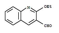 2-ethoxyquinoline-3-carbaldehyde结构式