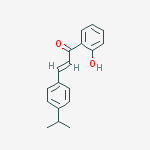 1-(2-Hydroxyphenyl)-3-(4-isopropylphenyl)-prop-2-en-1-one结构式