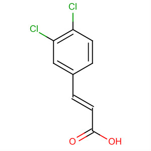 2-Propenoic acid, 3-(3,4-dichlorophenyl)-, (2E)-结构式