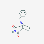 Structure of 8-BENZYL-3,8-DIAZA-BICYCLO[3.2.1]OCTANE-2,4-DIONE, 95%