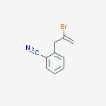 2-(2-Bromoallyl)benzonitrile结构式