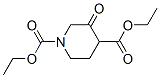 Structure of diethyl 3-oxopiperidine-1,4-dicarboxylate