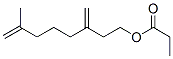 Structure of 7-Methyl-3-methylene-7-octen-1-ol propanoate