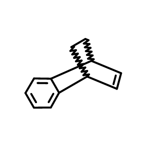Structure of 1,4-Ethanonaphthalene, 1,4-dihydro-
