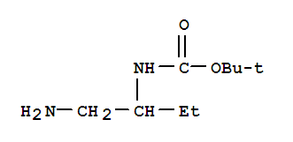 2-N-Boc-butane-1,2-diamine结构式