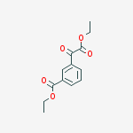 Structure of ETHYL 3-CARBOETHOXYBENZOYLFORMATE