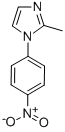 Structure of 2-METHYL-1-(4-NITROPHENYL)-1H-IMIDAZOLE