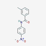 3-methyl-N-(4-nitrophenyl)benzamide结构式