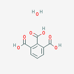 Structure of 1,2,3-Benzenetricarboxylic acid hydrate