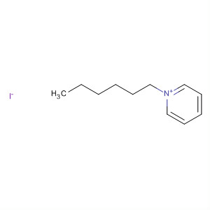 Chemical structure of Pyridinium, 1-hexyl-, iodide
