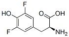 3,5-Difluoro-L-tyrosine结构式