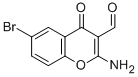 Structure of 2-AMINO-6-BROMO-3-FORMYLCHROMONE