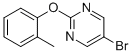 Structure of 5-BROMO-2-(O-TOLYLOXY)PYRIMIDINE