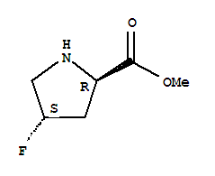 Structure of (2R,4S)-4-Fluoro-D-proline methyl ester