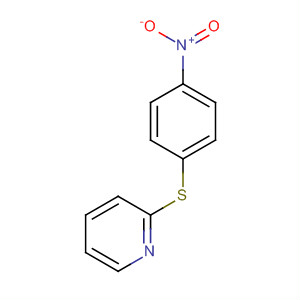 Pyridine, 2-[(4-nitrophenyl)thio]-结构式
