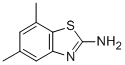 Structure of 2-Benzothiazolamine,5,7-dimethyl-