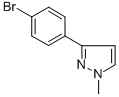 Structure of 3-(4-Bromophenyl)-1-methyl-1H-pyrazole