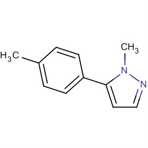 1H-Pyrazole, 1-methyl-5-(4-methylphenyl)-结构式