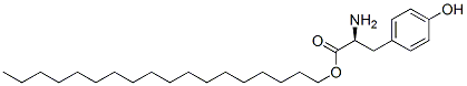 Structure of octadecyl L-tyrosinate
