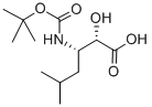 Structure of N-BOC-(2S,3S)-2-HYDROXY-3-AMINO-5-METHYLHEXANOIC ACID