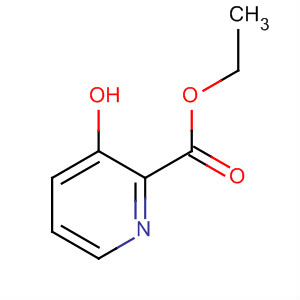 2-pyridinecarboxylic acid, 3-hydroxy-, ethyl ester结构式