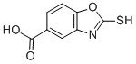Structure of 2-MERCAPTOBENZOOXAZOLE-5-CARBOXYLIC ACID