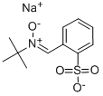 N-TERT-BUTYL-ALPHA-(2-SULFOPHENYL)NITRO&结构式