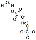 Structure of MERCURY(II) PERCHLORATE HYDRATE