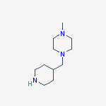 Structure of 1-Methyl-4-(Piperidin-4-Ylmethyl)Piperazine