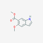 Structure of 5-Hydroxy-6-indolecarboxylic acid methyl ester