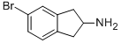 Structure of 5-BROMO-INDAN-2-YLAMINE