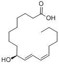 9(S)-HYDROXYOCTADECA-10E,12Z-DIENOIC ACID结构式