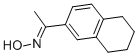 (1E)-1-(5,6,7,8-TETRAHYDRONAPHTHALEN-2-YL)ETHANONE OXIME结构式