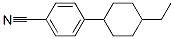 Structure of 4-(4-ETHYLCYCLOHEXYL)BENZONITRILE