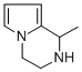 Structure of 1-METHYL-1,2,3,4-TETRAHYDRO-PYRROLO[1,2-A]PYRAZINE