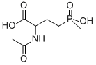 Structure of GLUFOSINATE-N-ACETYL