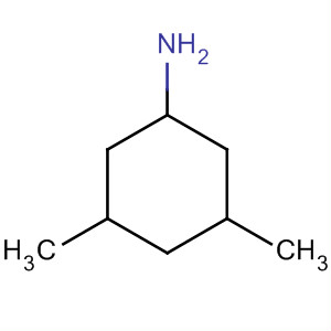 Chemical structure of Cyclohexanamine, 3,5-dimethyl-