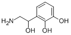 Structure of 3-(2-amino-1-hydroxyethyl)benzene-1,2-diol