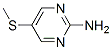 Structure of 5-(METHYLTHIO)-PYRIMIDIN-2-AMINE