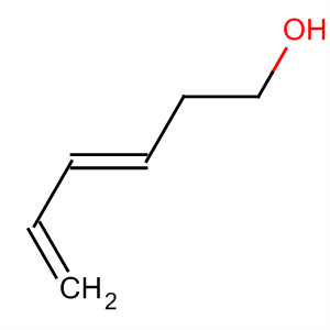 Chemical structure of 3,5-Hexadien-1-ol, (3E)-