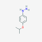 Structure of (4-ISOPROPOXY-PHENYL)-HYDRAZINE